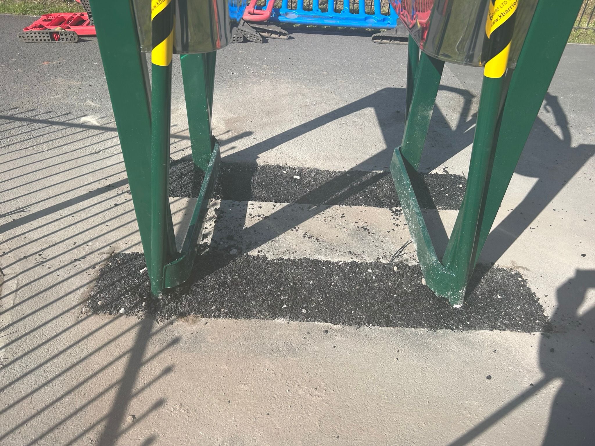 Commercial premises security fencing